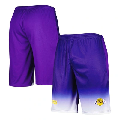 Fanatics Branded Purple Los Angeles Lakers Fadeaway Shorts