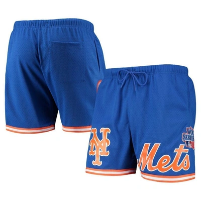 Pro Standard Royal New York Mets 1986 World Series Mesh Shorts