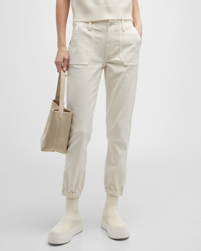 Paige Mayslie Low-rise Joggers In Quartz Sand