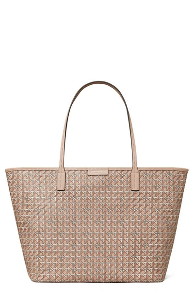 Tory Burch Ever Ready Small Tote In Winter Peach