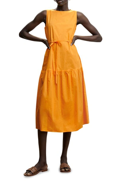 Mango Dress Orange