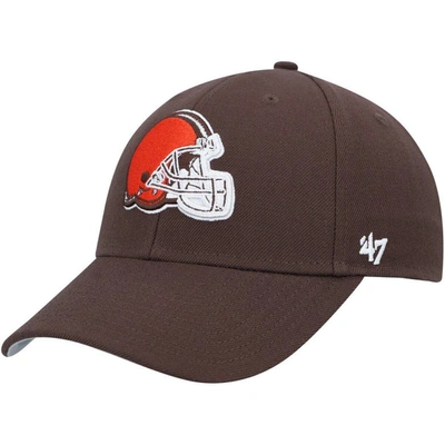 47 ' Brown Cleveland Browns Mvp Adjustable Hat