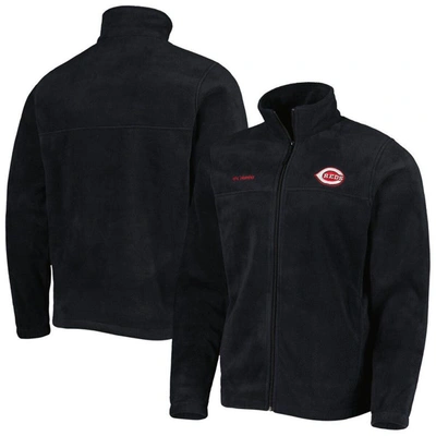 Columbia Black Cincinnati Reds Steens Mountain Full-zip Jacket