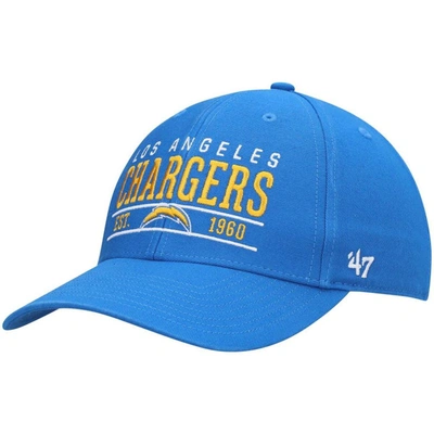 47 ' Powder Blue Los Angeles Chargers Centerline Mvp Adjustable Hat