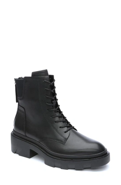 Ash Women's Moody Combat Boots In Black/black