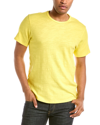 Rag & Bone Classic Flame Slub T-shirt In Yellow