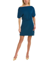 Alexia Admor Suri Draped One-shoulder Minidress In Navy