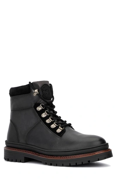 Reserve Footwear Rafael Lug Sole Boot In Black