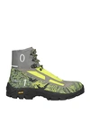 A-cold-wall* Chunky Lace-up Boots In Grey