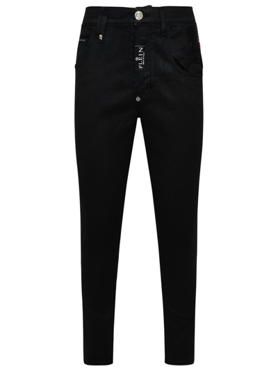 Philipp Plein Skinny Denim Jeans In Black