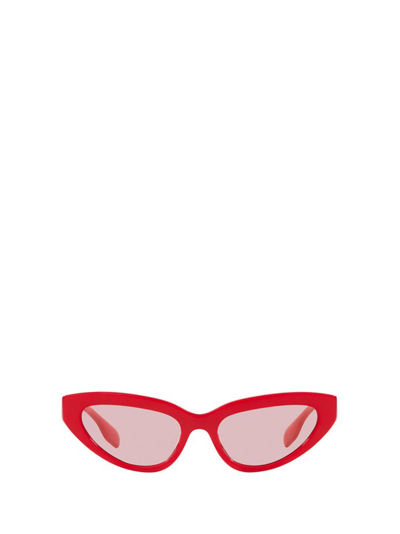 Burberry Eyewear Debbie Sunglasses In Rosso/rosso