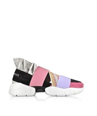 Emilio Pucci Sneakers Shoes Women  In Silver