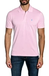 Jared Lang Cotton Knit Polo In Nocolor