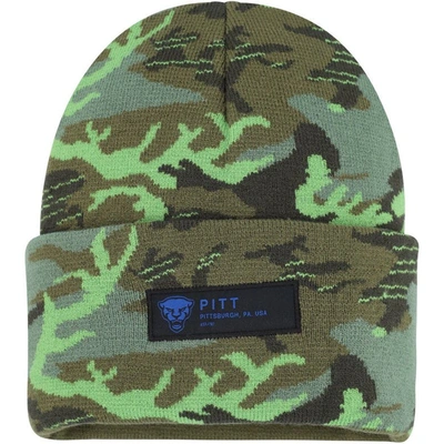 Nike Camo Pitt Panthers Veterans Day Cuffed Knit Hat