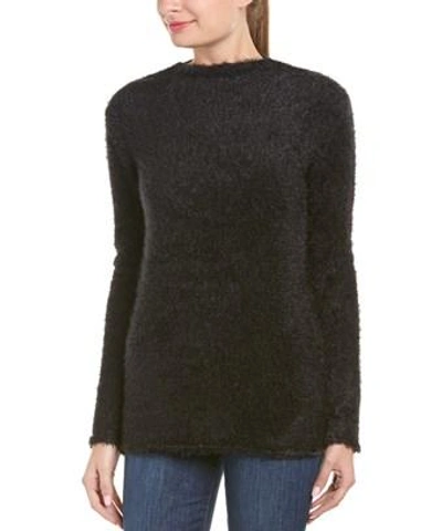 Anine Bing Anine  Bing Fuzzy Open Back Sweater In Black