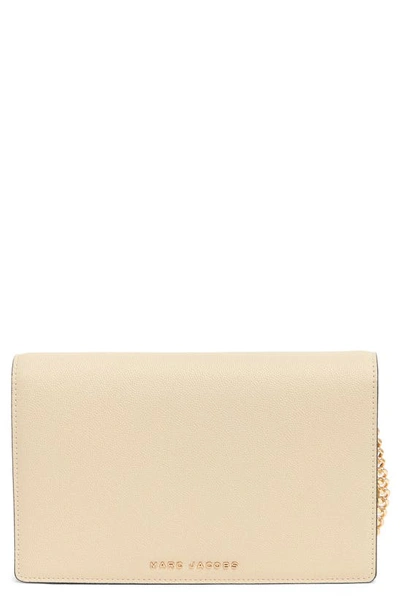 Marc Jacobs Party Wallet On Chain In Marshmallow