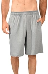 90 Degree By Reflex Basketball Short In Htr. Lt Grey