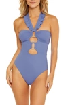 Soluna Buckle Up One-piece Swimsuit In Mist