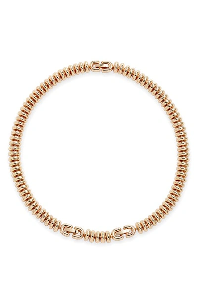 Jenny Bird Le Tome Sofia Disc Choker Necklace In High Polish Gold