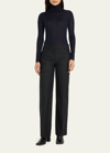 Gabriela Hearst Costa Cashmere Turtleneck In Dark Navy