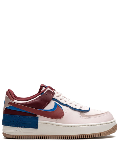 Nike Air Force 1 Low Shadow 运动鞋 In Light Soft Pink/canyon Rust/fossil Stone