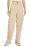 Nike Women's  Sportswear Essential High-rise Woven Cargo Pants In Brown