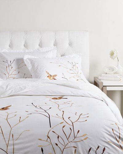 Superior Embroidered Swallow 3pc Duvet Cover Set