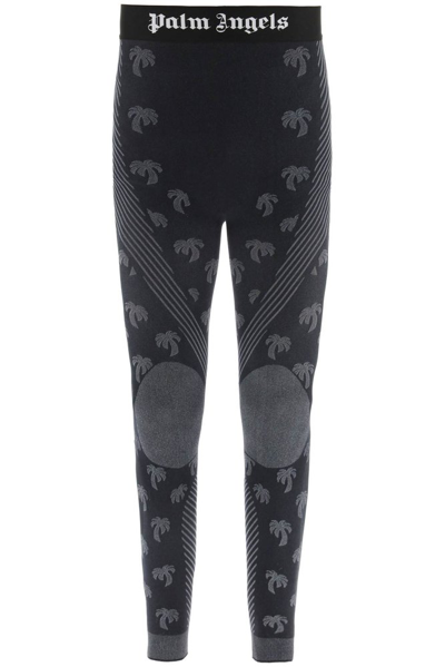 Palm Angels Palm Ski Base Layer Leggings In Multi-colored