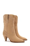 Larroude Thelma Western Boot In Sand