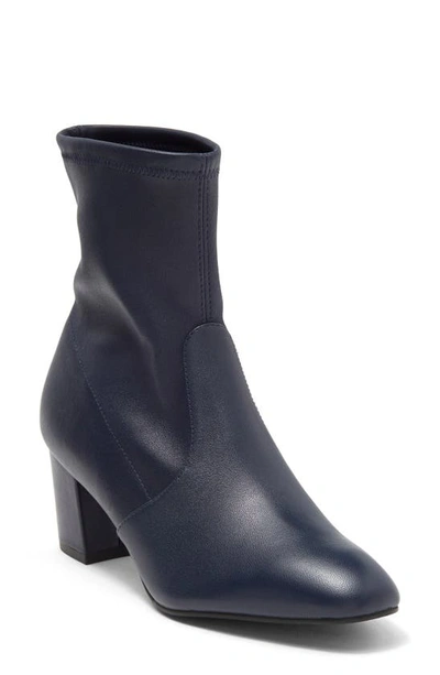 Stuart Weitzman Siggy Sock Bootie In Nice Blue