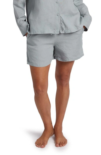 Parachute Linen Shorts In Slate