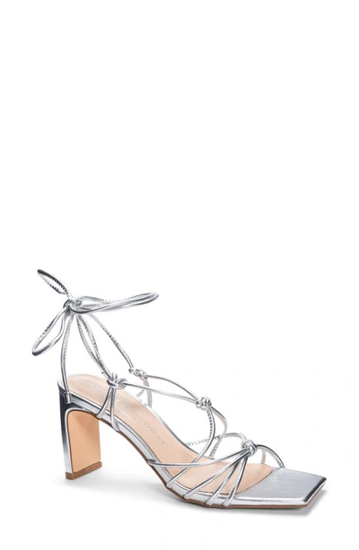 Chinese Laundry Yita Metallic Sandal In Silver