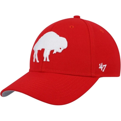 47 ' Red Buffalo Bills Mvp Adjustable Hat