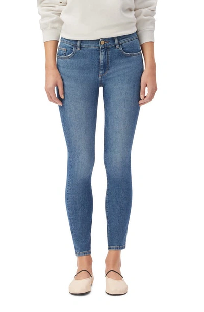 Dl1961 Florence Instasculpt Ankle Skinny Jeans In Blue