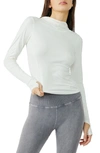 Free People Fp Movement Misty Morning Layer Hoodie In Ivory