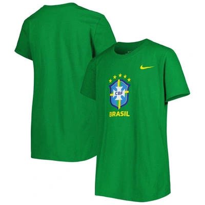 Nike Green Brazil National Team Club Crest T-shirt