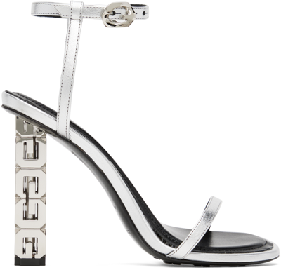 Givenchy G-cube Ankle Strap Sandal In Black