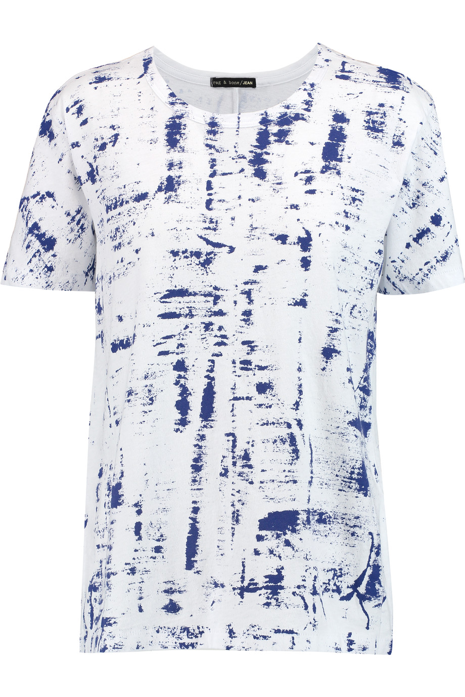 Rag & Bone Printed Cotton T-shirt | ModeSens