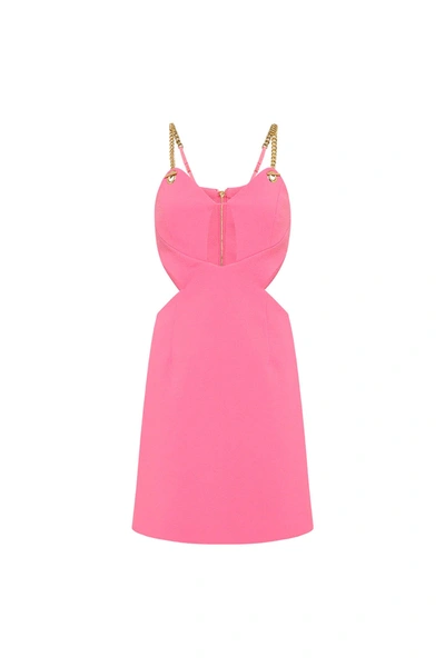 Rebecca Vallance Dulce Amore Mini Dress Pink In Candy Pink