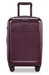 Briggs & Riley Sympatico 22-inch Expandable Wheeled Domestic Carry-on Bag In Plum