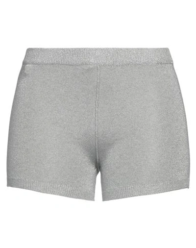 Alyx Silver Buckle Shorts In Grey