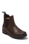 Eastland Baja Faux Shearling Lined Chelsea Boot In Brown