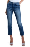 L Agence Sada Slim Crop Jeans In Mesa
