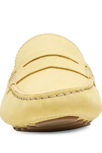 Eastland Patricia Leather Moc Loafer In Yellow