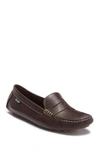 Eastland Patricia Leather Moc Loafer In Brown