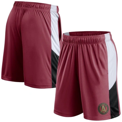 Fanatics Branded Red Atlanta United Fc Prep Squad Shorts