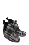 Toms Kelsey Wedge Bootie In Black