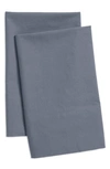 Nordstrom At Home Percale Pillowcases In Blue Pearl