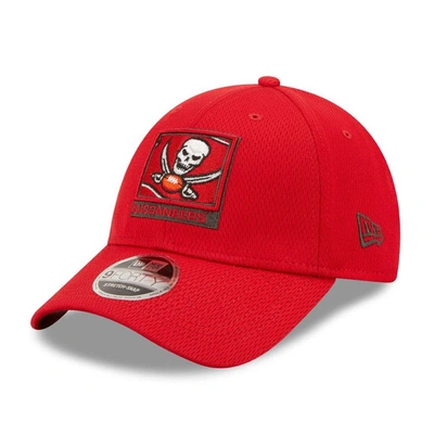 New Era Red Tampa Bay Buccaneers Framed Af 9forty Snapback Hat