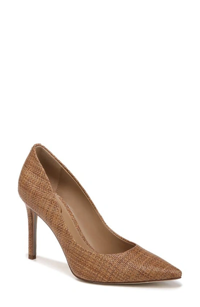 Sam Edelman Hazel Pointed Toe Pump In Brown